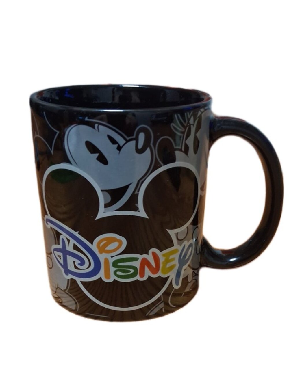 Disney Mickey & Friends Classic Character Ceramic Mug Black